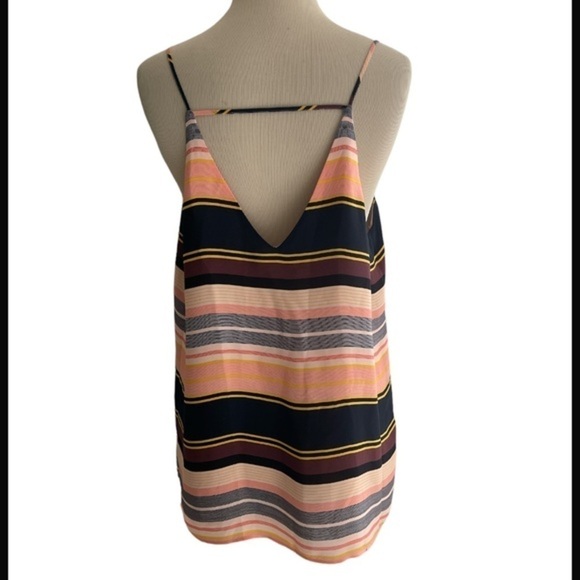 Ann Taylor LOFT Women Pink Sleeveless Blouse medium - Picture 5 of 7